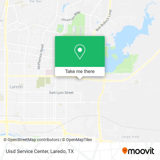 Uisd Service Center map