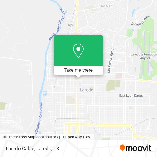 Laredo Cable map