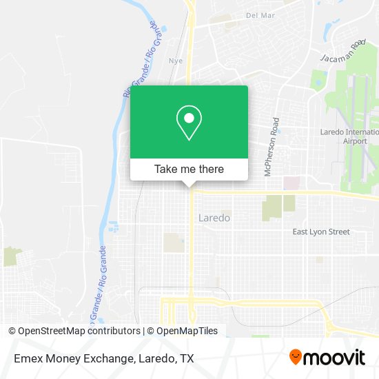 Emex Money Exchange map