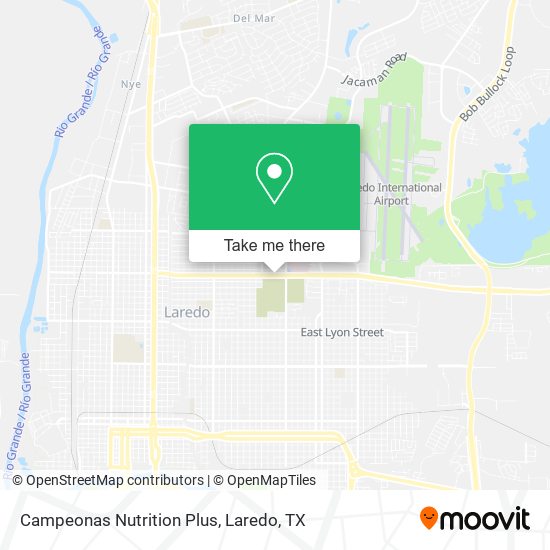 Campeonas Nutrition Plus map