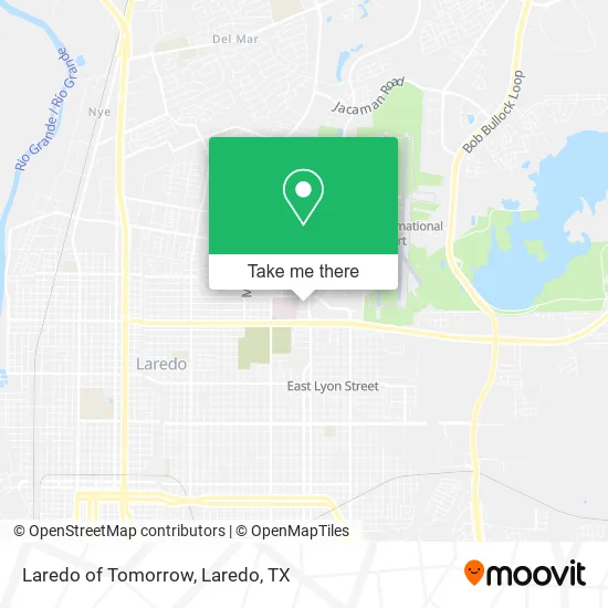 Laredo of Tomorrow map