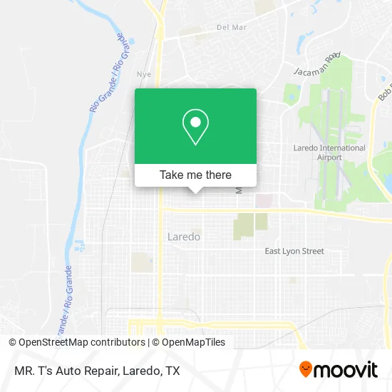 MR. T's Auto Repair map