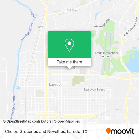 Chelo's Groceries and Novelties map