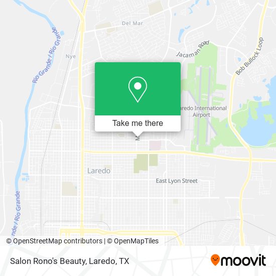 Salon Rono's Beauty map