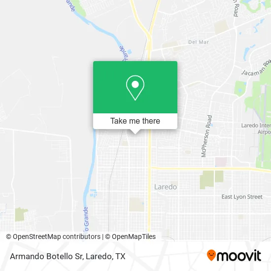 Armando Botello Sr map
