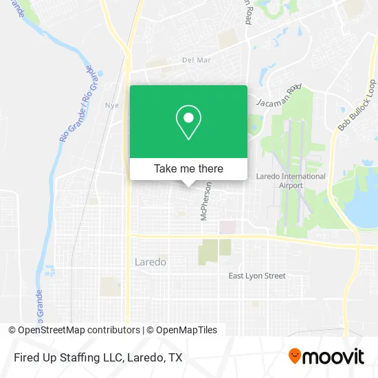 Fired Up Staffing LLC map