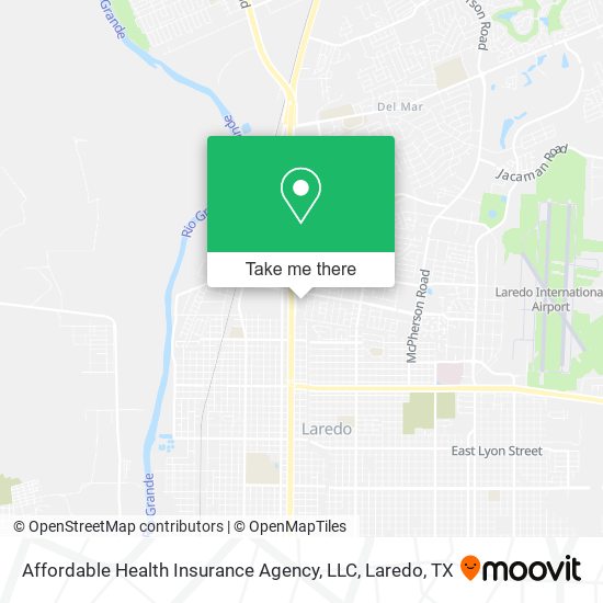 Mapa de Affordable Health Insurance Agency, LLC