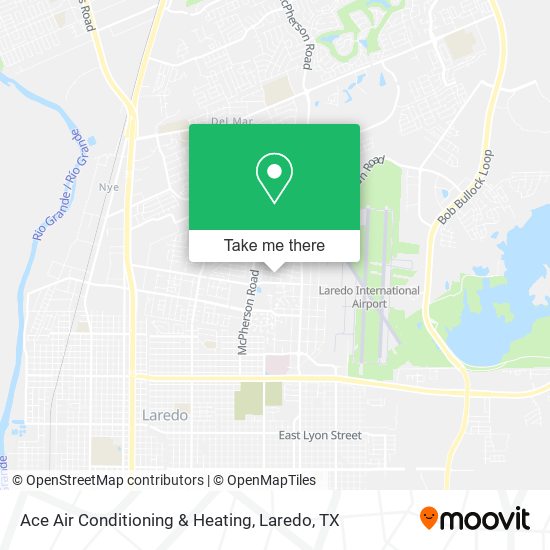 Ace Air Conditioning & Heating map