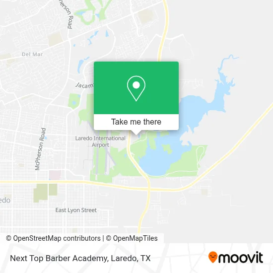 Next Top Barber Academy map