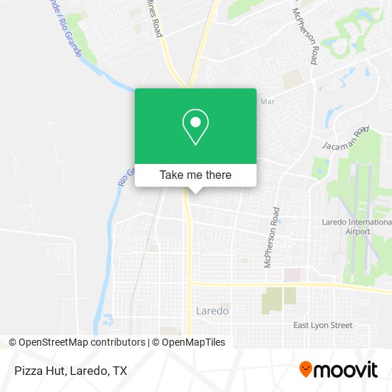 Mapa de Pizza Hut