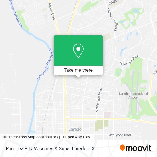 Mapa de Ramirez Plty Vaccines & Sups
