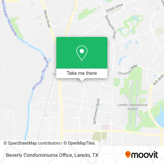 Beverly Condominiums Office map