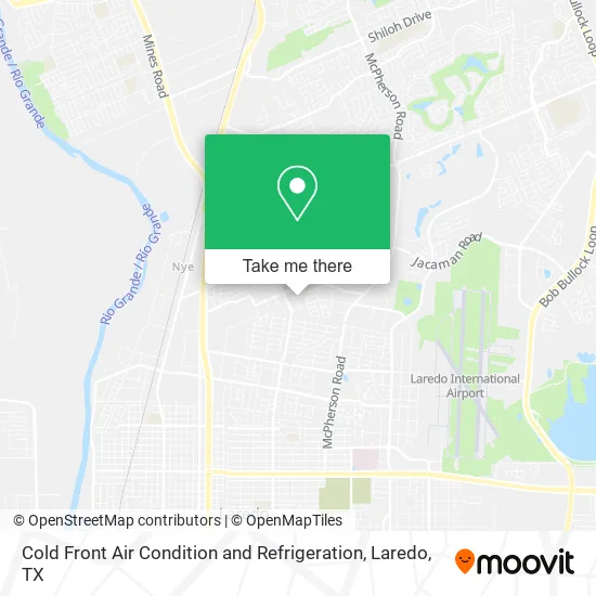 Cold Front Air Condition and Refrigeration map