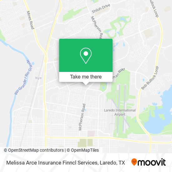 Melissa Arce Insurance Finncl Services map