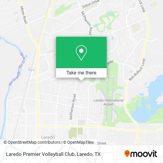 Laredo Premier Volleyball Club map