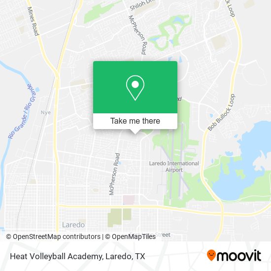Heat Volleyball Academy map
