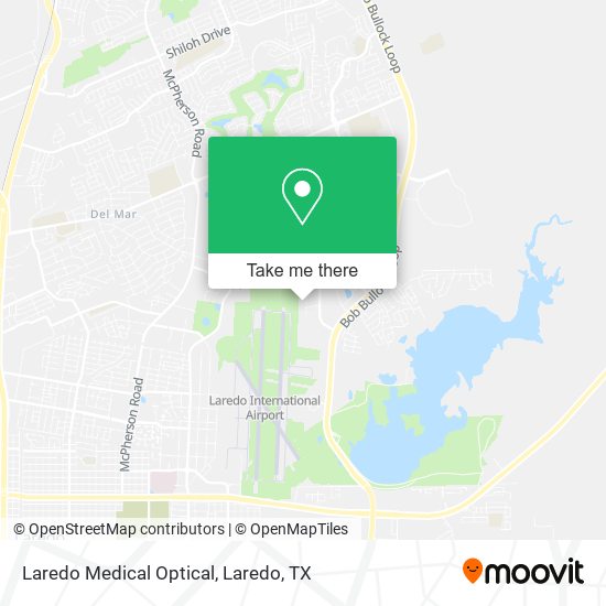 Laredo Medical Optical map