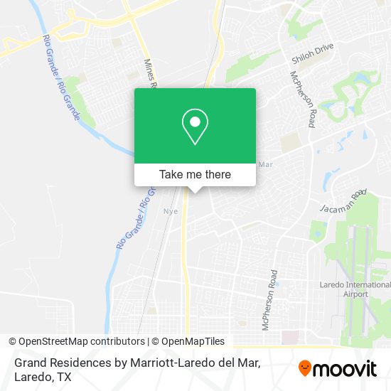 Mapa de Grand Residences by Marriott-Laredo del Mar