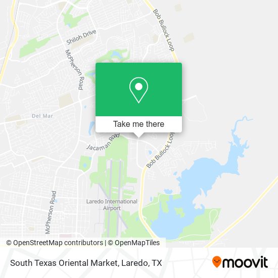 South Texas Oriental Market map