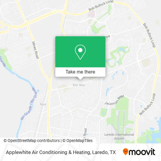 Applewhite Air Conditioning & Heating map