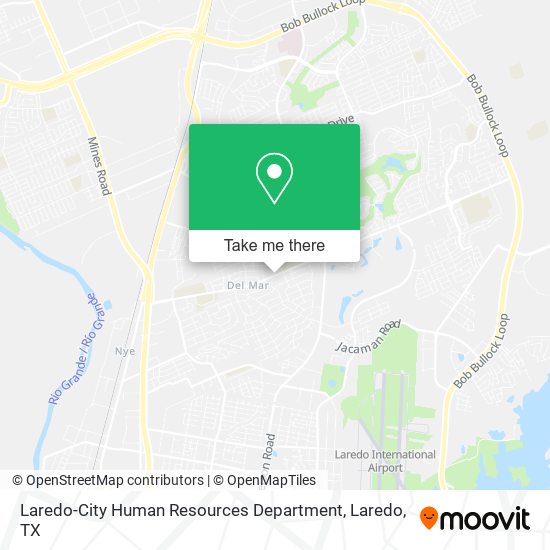 Laredo-City Human Resources Department map