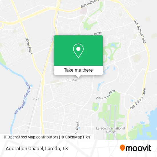 Adoration Chapel map