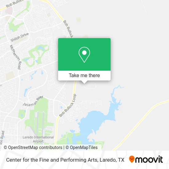 Center for the Fine and Performing Arts map