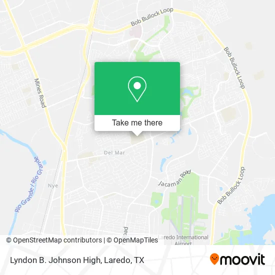 Lyndon B. Johnson High map