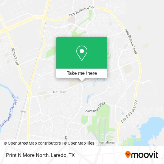 Print N More North map