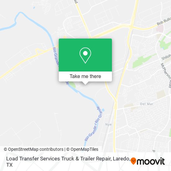 Load Transfer Services Truck & Trailer Repair map