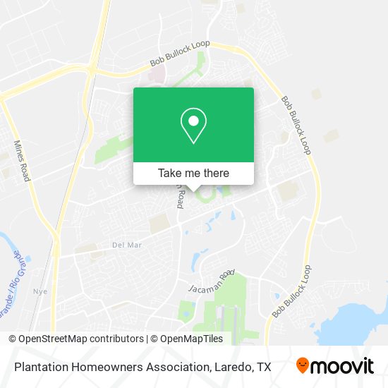 Plantation Homeowners Association map