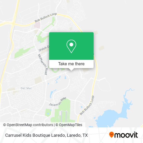 Carrusel Kids Boutique Laredo map