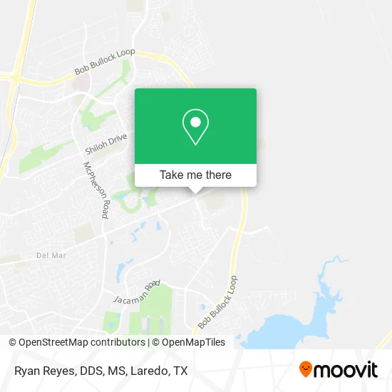 Ryan Reyes, DDS, MS map