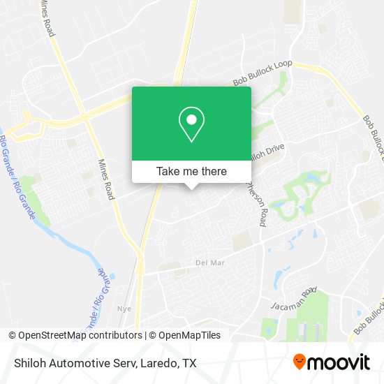 Shiloh Automotive Serv map