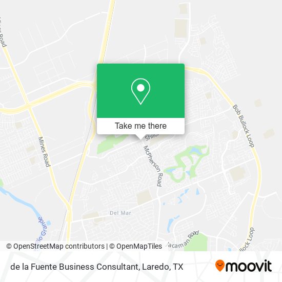 de la Fuente Business Consultant map