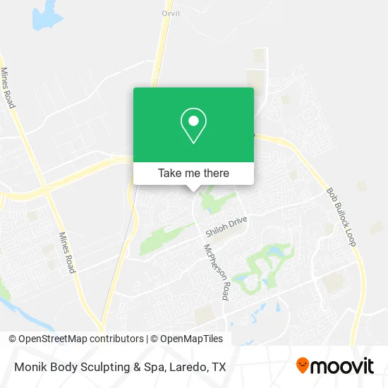 Monik Body Sculpting & Spa map
