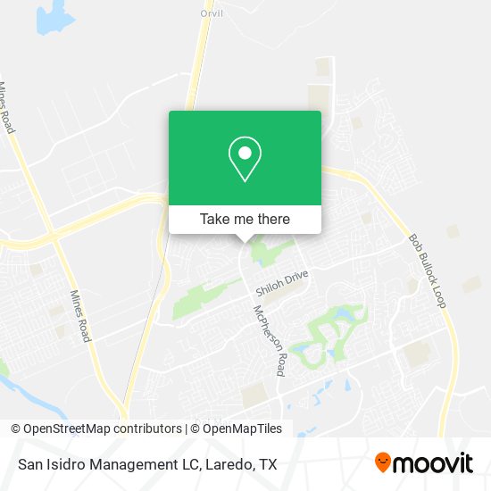 San Isidro Management LC map