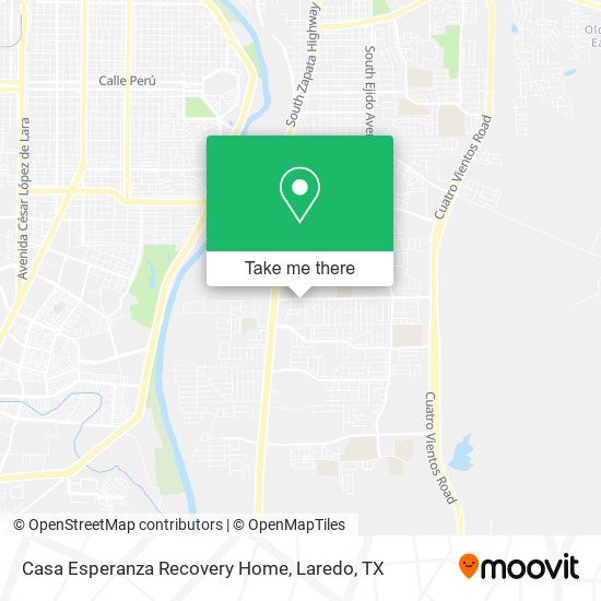 Casa Esperanza Recovery Home map