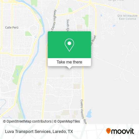 Luva Transport Services map