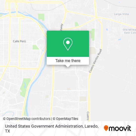 United States Government Administration map
