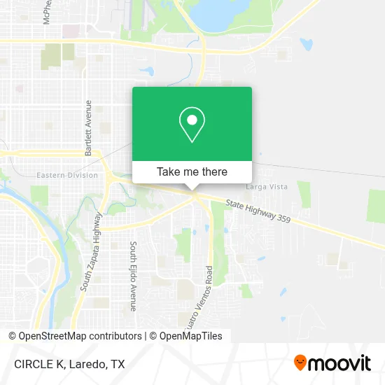CIRCLE K map