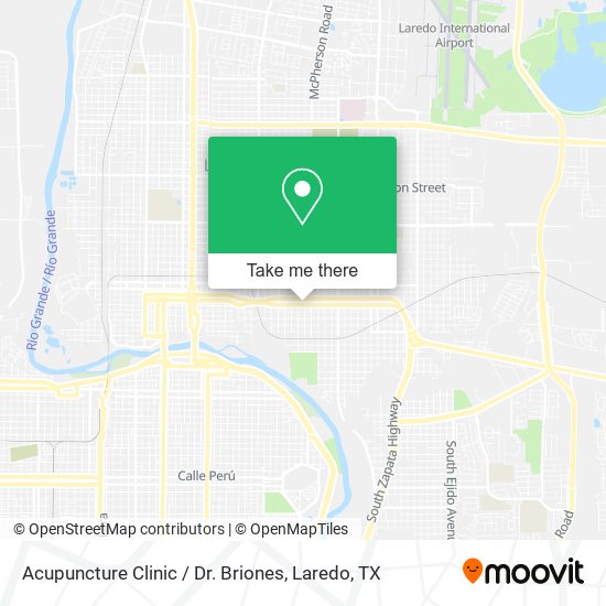 Mapa de Acupuncture Clinic / Dr. Briones