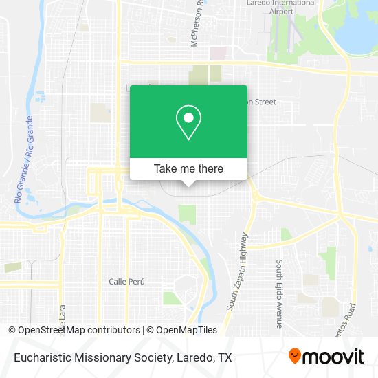 Eucharistic Missionary Society map