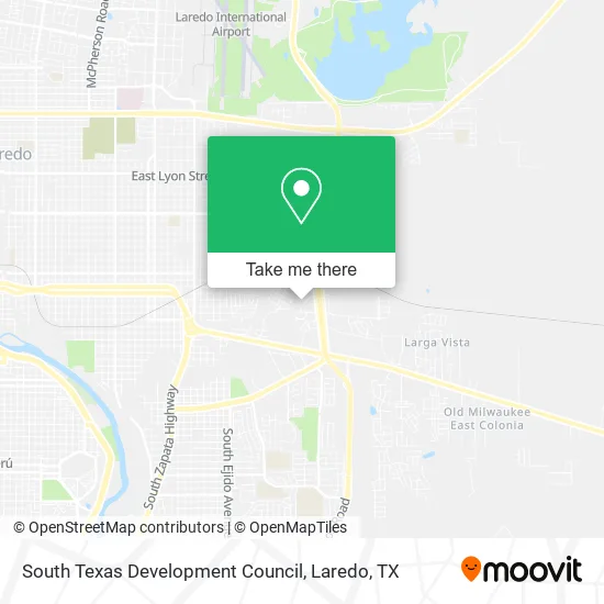 South Texas Development Council map
