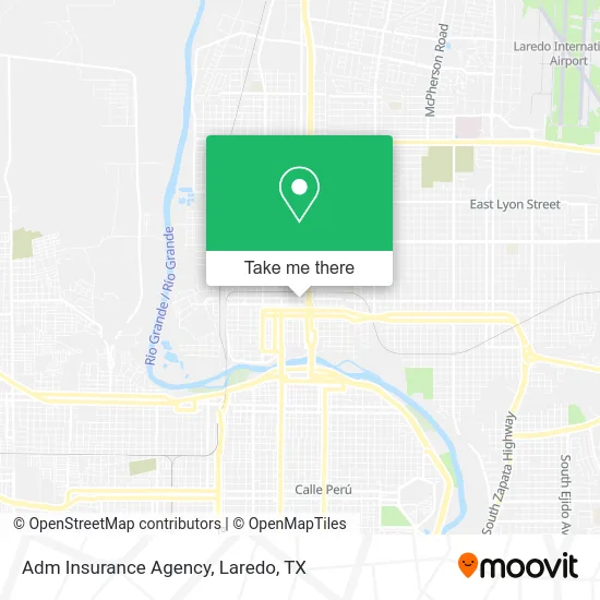 Adm Insurance Agency map