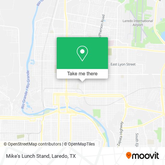 Mike's Lunch Stand map