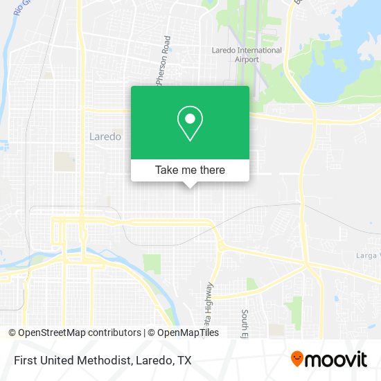 Mapa de First United Methodist