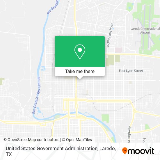 Mapa de United States Government Administration