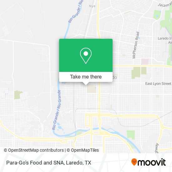 Para-Go's Food and SNA map