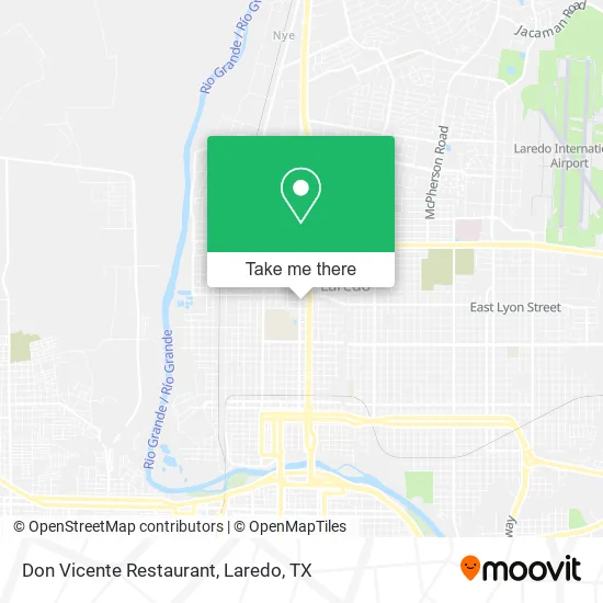 Don Vicente Restaurant map